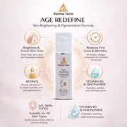 Anti-Aging Serum for Fine Lines & Brighter Skin | Karma Terra - 30 ml