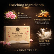 Karma Terra Sugandhim – Rose & Goat Milk Soap