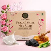 Karma Terra Sugandhim – Rose & Goat Milk Soap