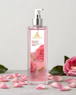 Rose Water Cinnamon Shower Gel Body Wash