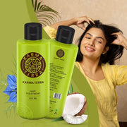 Karma Terra Hair Treatment Oil 200ML (Get Rid of dandruff and itchiness With new Hair Growth)